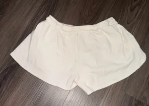 Knitted Brandy Melville Cream shorts thumbnail 3