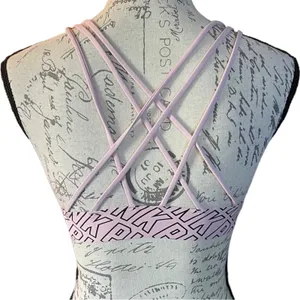 Victoria’s Secret Pink Pullover Strappy Bralette Size Small thumbnail 2