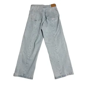 Madewell Emmett Wide-Leg High-Rise Jeans Light Wash Size 27 Cropped‎ Denim thumbnail 11