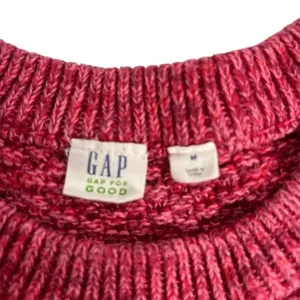 GAP Women's‎ Pink Cable Knit Pullover Sweater Size M Casual Fall thumbnail 2