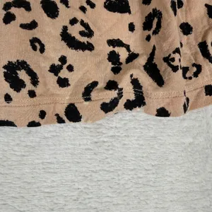 Victoria's Secret Heavenly by Womens Leopard Heart Print Pajama Top Tan Large‎ thumbnail 9