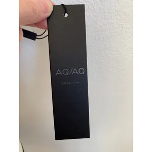 NWT AQ/AQ Skylar Crop Top in‎ Black thumbnail 4