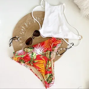 NEW DOLCE VITA BIKINI swim BOTTOM red orange NWT thumbnail 6