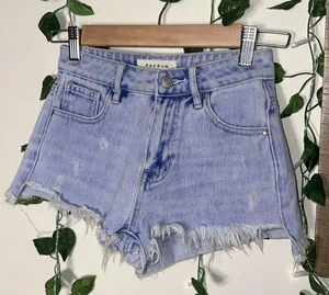 “High Rise Short” Jean Shorts SIZE 22 thumbnail 1
