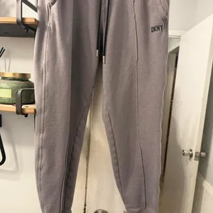 Dkny Women's Grey and Purple Sweatshirt thumbnail 5