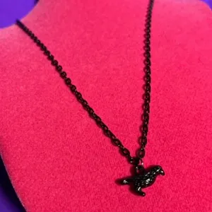 Gothic Black Raven Necklace Jewelry Halloween thumbnail 5