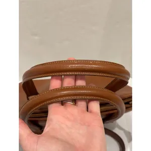 Vintage 90s Coach Madison Savoy Zip Satchel Bag Brown Leather Crossbody 4408 thumbnail 3