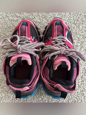 Balenciaga Track Sneakers Pink Black Blue 36 6 thumbnail 5