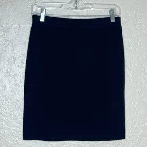 Valerie Bertinelli Pencil Skirt‎ Women's Merino Wool Pull Up Black Size Small thumbnail 2