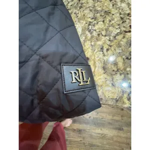 Lauren Ralph Lauren Quilted Hooded Anorak Coat Black Size Petite XS Hooded thumbnail 15