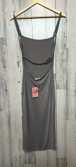 Midi dress Silver thumbnail 1