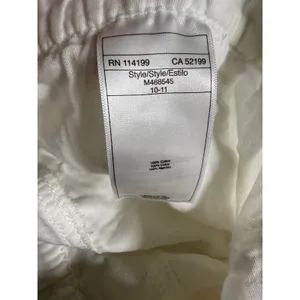 Roxy Womens White Cotton Gauze Shorts XL Elastic lllWaist Braided Drawstring thumbnail 3