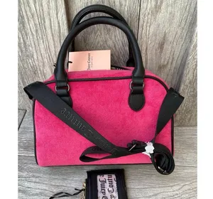 Juicy Couture | Pink Bowler Satchel Bag & Black Card Wallet Set thumbnail 3