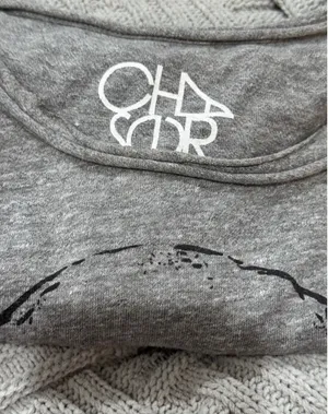 Chaser Grey Skull Graphic T-Shirt thumbnail 7