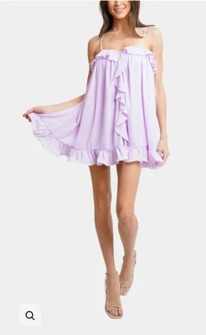 Purple Cocktail dress thumbnail 1