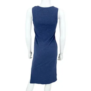 MADEWELL Dress Women Size XXS Maxi Navy‎ Blue Nightfall Sleeveless Jersey Tank thumbnail 3