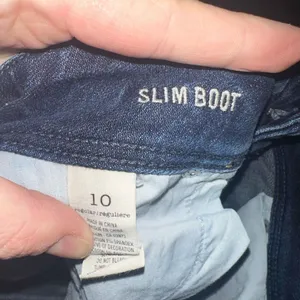American Eagle slim boot size 10 cowboycore western jeans thumbnail 2