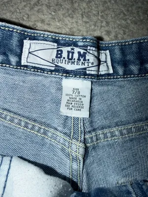 Bum Equipment Shorts Vintage High-Waisted Denim thumbnail 3