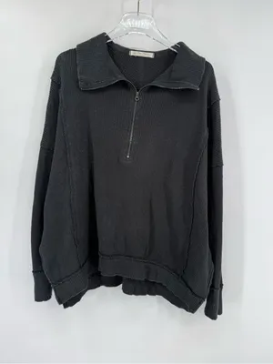 We‎ the free walk away tunic in dark gray size small thumbnail 5