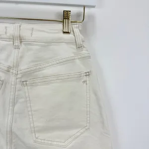 Madewell The Curvy 90s Straight Jean Vintage Canvas Beige High Waist US 23 NWT thumbnail 10