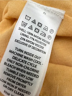 NEW Joie Mustard Sleeveless Tiered Midi Dress with Waist Sash SIZE 8 Boho thumbnail 9