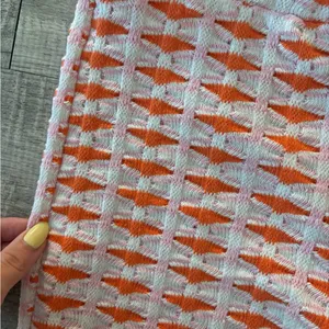 Wide leg jacquard pants thumbnail 3