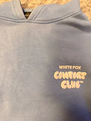 White Fox Comfort Club Boutique Hoodie thumbnail 2