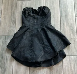 Black mini romper Size XS thumbnail 1
