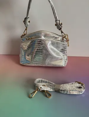 Silver Shoulder Bag thumbnail 3