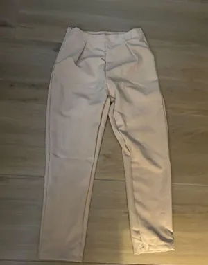 SweatyRocks NEW Tan 2 Pc Ruched Sleeve Blazer & Pant Career Suit Set M thumbnail 9