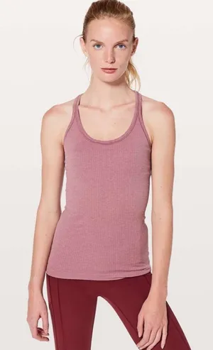 Lululemon Ebb To Street Tank II Moss Rose thumbnail 1