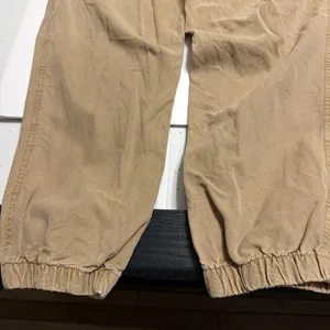 Aerie Women's Cargo Jogger Pants Size Small Tan Beige Casual Drawstring thumbnail 6