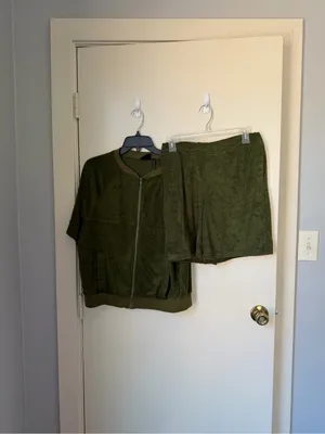 Out From Under Urban Outfitters terry cloth two-piece set thumbnail 2