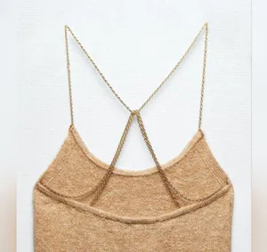 ZARA CHAIN KNIT TOP thumbnail 2