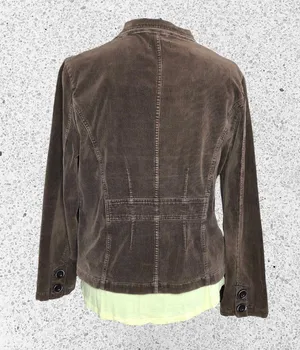 Ambition Brown Corduroy Blazer Size L thumbnail 3