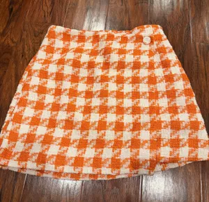 H&M Houndstooth Skirt Mini thumbnail 1