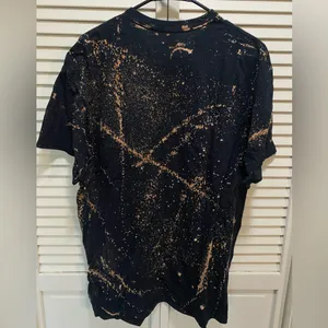 Gildan Halloween reverse tie-dye‎ t-shirt thumbnail 3