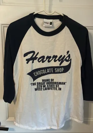 Purdue university Iconic Harry’s Chocolate shop Jersey tshirt thumbnail 1