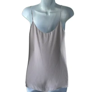 Aritzia Babaton Galen Camisole Women's XS Sheer Mesh Trim Overlay V Neck Panel thumbnail 3