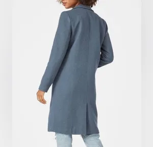 JustFab Blue coat thumbnail 2