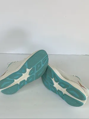 Hoka Rincon 4 White and Teal Women's Running Shoes thumbnail 6