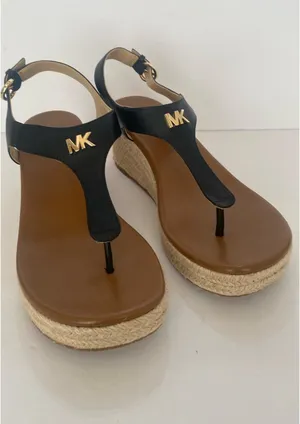 Michael Michael Kors black Laney espadrilles wedge heels size 8 thumbnail 2