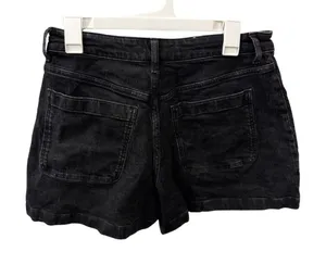 Madewell Curvy High Rise Black Sailor Shorts (Size 29) thumbnail 1