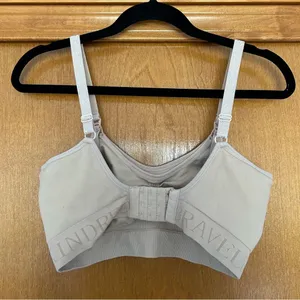 Kindred Bravely Sublime Hands Free Pumping & Nursing Bra in Beige Size Medium thumbnail 5