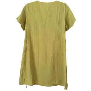 NWD Cupshe Lime Green Flared Sleeve Mini Dress Size Medium thumbnail 5