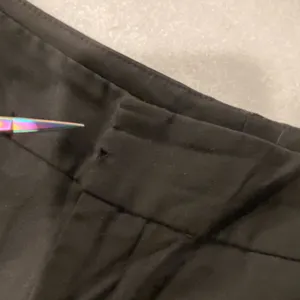 Coldwater Creek Size 14P Soft Stretch Black Wide Leg Zip Up Trouser Pants thumbnail 8