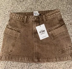 Princess Polly Brown Cargo Skirt thumbnail 3