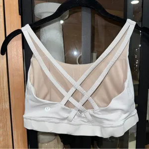 Lululemon Energy sports bra criss cross strappy medium support sweat wicking thumbnail 3