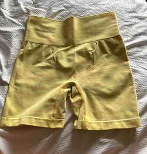Yellow Biker Shorts Size M thumbnail 1