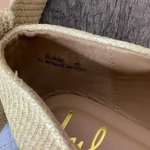 Lulu's Eliane Natural Raffia Pointed Toe Flats Size 10 thumbnail 9